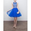 Sleeveless Short Organza Homecoming/ Party Dresses