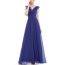 Long Chiffon Bridesmaid Dresses