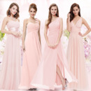 Elegant Floor Length Chiffon Bridesmaid/ Wedding Party Dresses