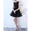 New Sleeveless Mini/ Short Organza Lace Cocktail Party Dresses
