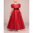 Red Flower Girl Dresses