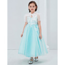 Tea Length Flower Girl Dresses