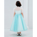 Long Flower Girl Dresses