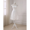 Affordable Custom Tiered Sweetheart Short Reception Wedding Dresses ...