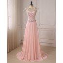 Floor Length Chiffon Evening/ Prom/ Formal Dresses