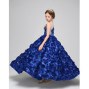 Long Little Girls Party Dresses