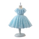 Lovely Ball Gown Knee Length Lace Little Girls Easter Dresses