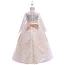 Long Little Girls Party Dresses