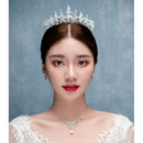 Alloy with Rhinestone Wedding Tiaras/ Headpieces for Brides