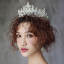 Alloy with Rhinestone Wedding Tiara/ Headpieces for Brides