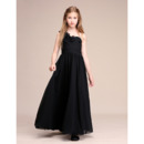 Affordable One Shoulder Flower Girl Dresses/ Junior Bridesmaid Dresses