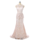 Elegant A-Line Sleeveless Floor Length Lace Mother Dresses with Belts
